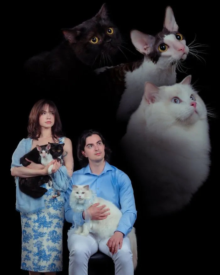 This Photographer Captured 30 Silly And Quirky Portraits Of Pets And Their Owners Once Again