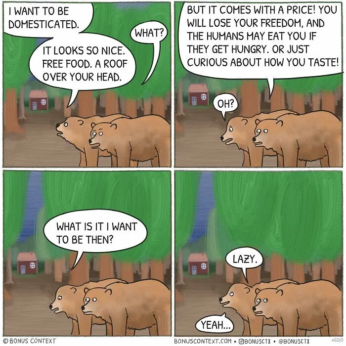 Artist Creates Philosophical Comics That Might Make You Look At Life Slightly Differently (30 New Pics)