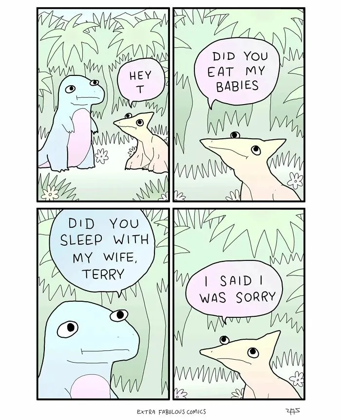 These 'Extra Fabulous Comics' Are Made For Fans Of Dark Humor And Hilarious Twists (24 New Pics)