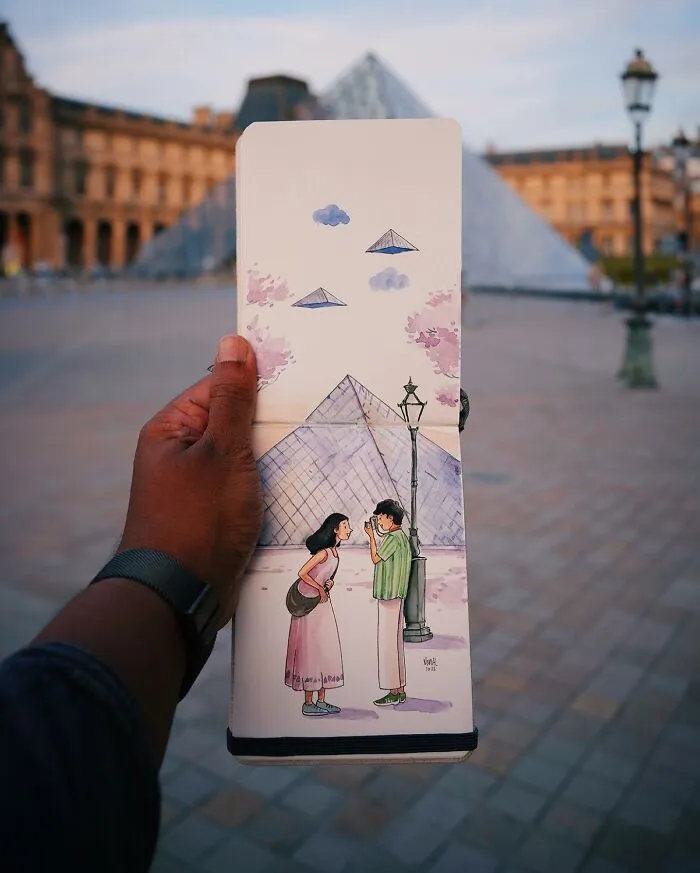 46 Travel Sketches Full Of Magic By Vimal Chandran