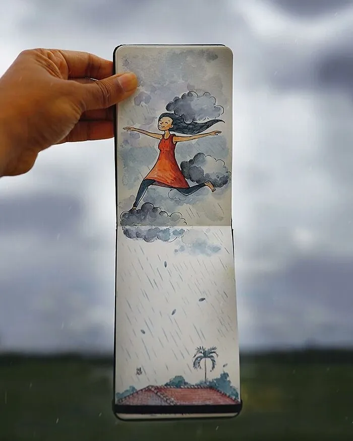 46 Travel Sketches Full Of Magic By Vimal Chandran
