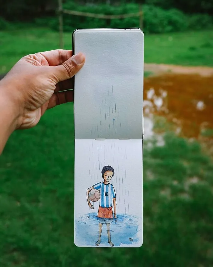 46 Travel Sketches Full Of Magic By Vimal Chandran