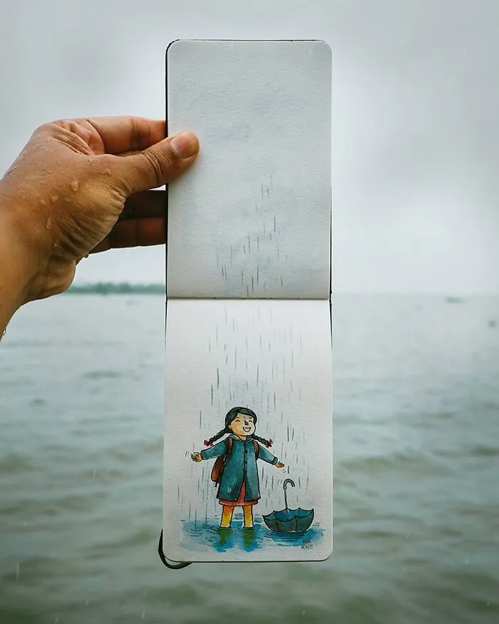 46 Travel Sketches Full Of Magic By Vimal Chandran