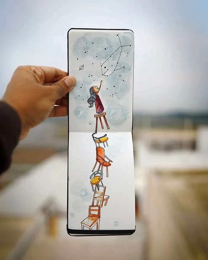 46 Travel Sketches Full Of Magic By Vimal Chandran