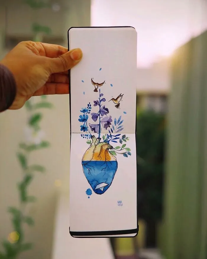 46 Travel Sketches Full Of Magic By Vimal Chandran