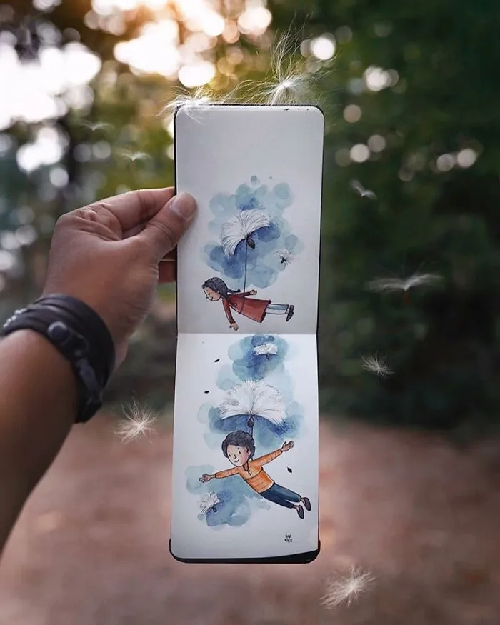 46 Travel Sketches Full Of Magic By Vimal Chandran