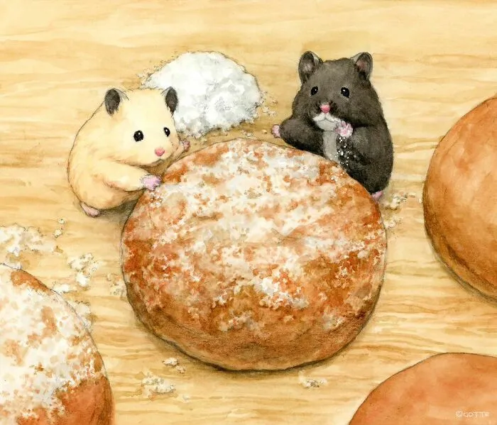 This Artist Shows The Life Of This Adorable Hamster In 25 Illustrations (New Pics)