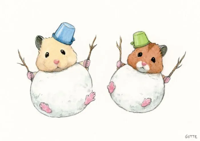 This Artist Shows The Life Of This Adorable Hamster In 25 Illustrations (New Pics)