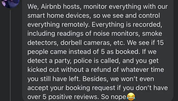 Airbnb Hosts Are Likely Selling The Audio Of Your Private Life