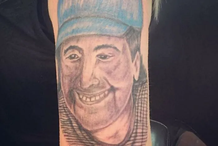 Ran Into This On Another Page And Wow..i Think It’s Supposed To Be Adam Sandler?