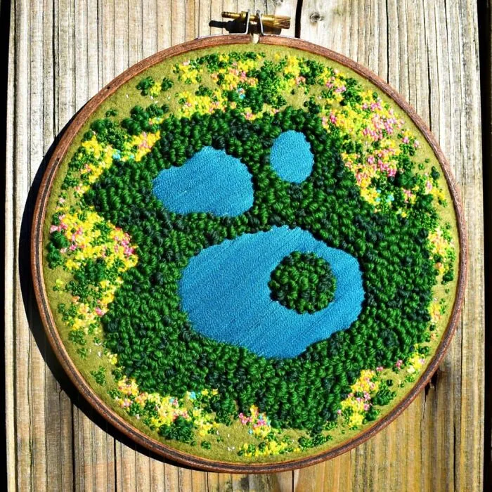People Online Are Amazed By This Artist Who Makes The Most Wonderful Embroidered Creations (28 Pics)