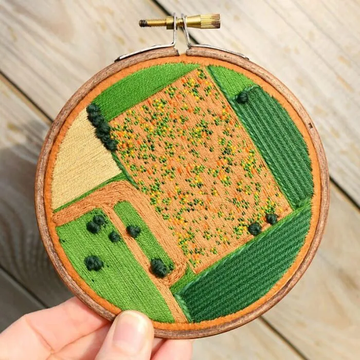 People Online Are Amazed By This Artist Who Makes The Most Wonderful Embroidered Creations (28 Pics)