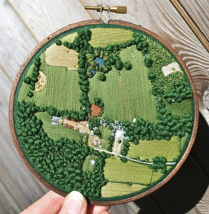 People Online Are Amazed By This Artist Who Makes The Most Wonderful Embroidered Creations (28 Pics)