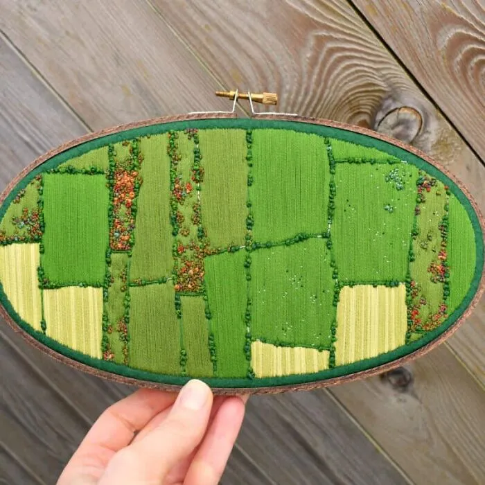 People Online Are Amazed By This Artist Who Makes The Most Wonderful Embroidered Creations (28 Pics)