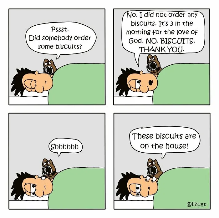 20 Funny New Comics By Nick Filippou That Nail Life With A Cat