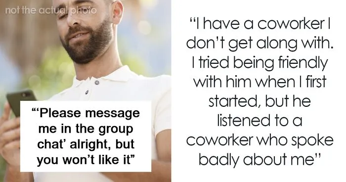 You Won't Like It: Guy Completely Snubs Male Colleague Until Retaliation Comes Knocking