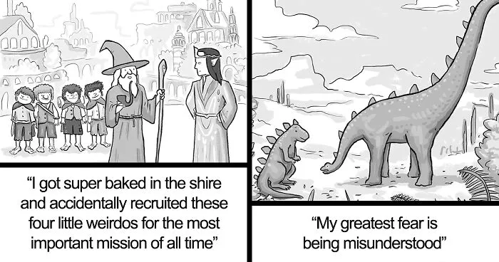 30 Hilariously Creative Short Cartoons Filled With Absurd Situations, By Will Santino (New Pics)