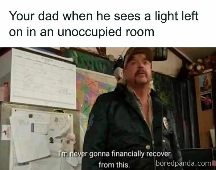  Dad’s Savings Crisis: One Light Left On and Its Financial Doom
