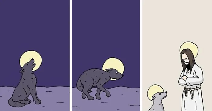 18 Comics That Take A Sharp, Dark And Bizarre Turn You Won't See Coming By Rémi Lascault (New Pics)