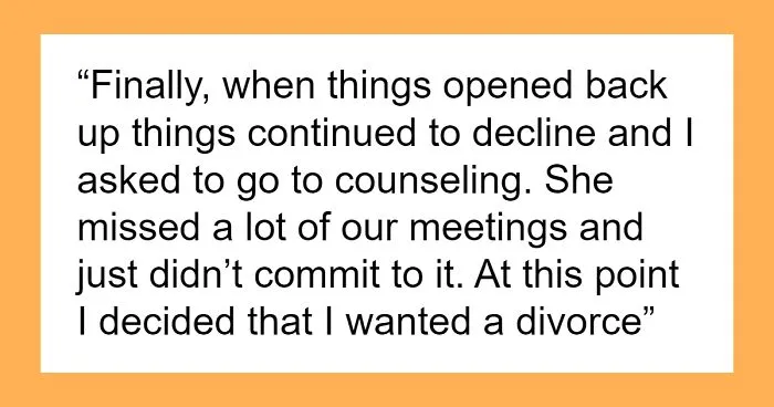 Husband Strategically Waits 3 Years To Drop Divorce Bomb, Leaving Wife And Family Fuming