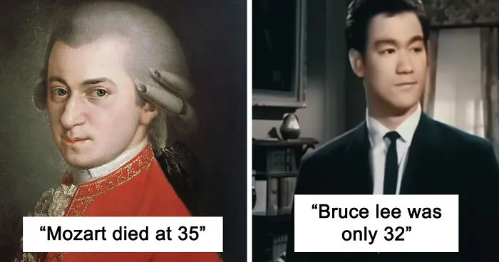"Bruce Lee": 30 People Who Were Much Younger When They Died Than People Actually Imagine