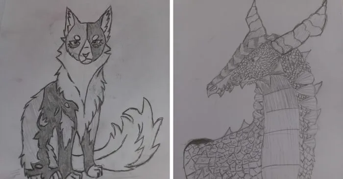I Created These 8 Pencil Drawings