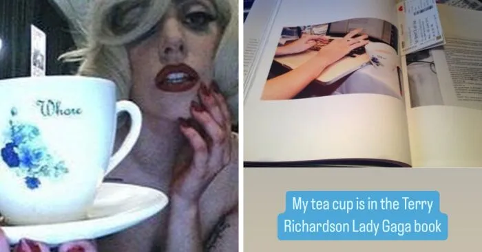 Lady Gaga Sips Out Of The Tea Cup I Made