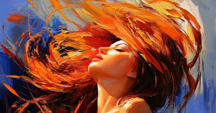 My Pretty Woman Aesthetic Paintings (4 Pics)