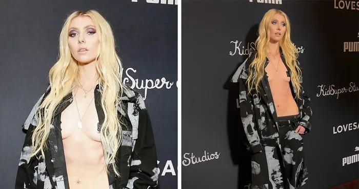 Former Hollywood Child Star Stuns With Exposed Breasts And Chiseled Abs On Red Carpet