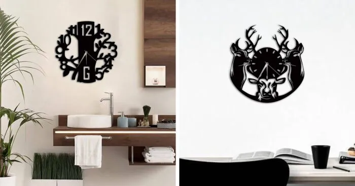 I've Found These Unique Wall Clocks (5 Pics)