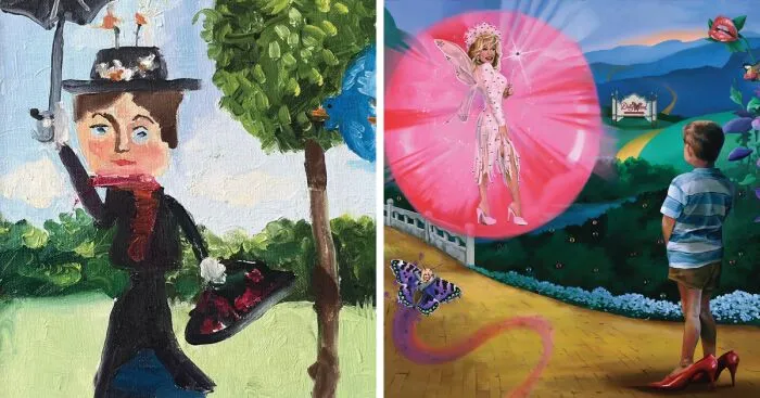 This Artist’s Painting Style Transformed Over Four Decades, Here Are 14 Paintings To Prove That