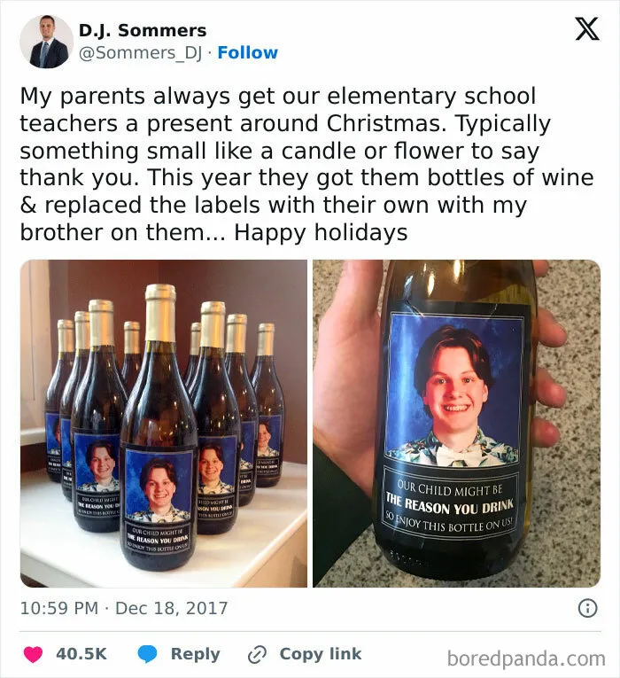 I Bet Teachers Were Happy