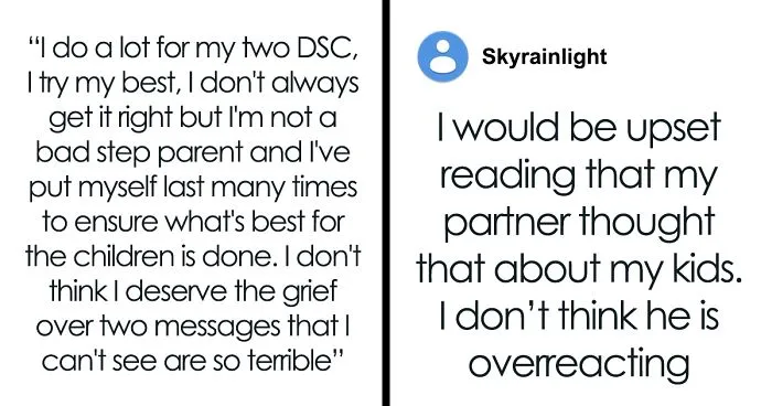 Stepmom Vents To Friends About Raising Stepkids, Husband Sees Her Messages And Loses It