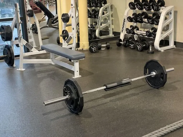 People At The Gym Love To Leave A Bar Loaded With Weights On The Floor For The Next Person To Worry About