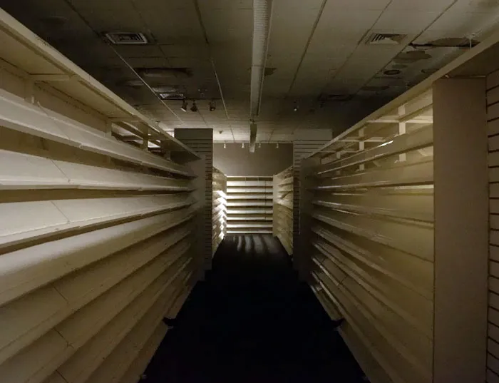 Took This Picture At An Abandoned Mall