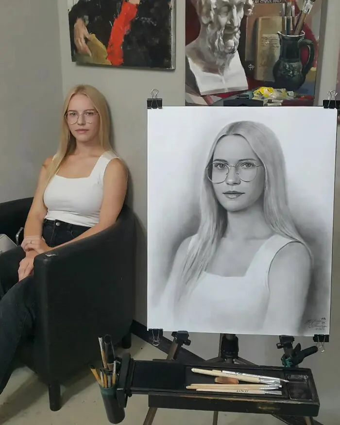 This Street Artist Draws Realistic Portraits That Take Only One Hour To Finish (24 New Pics)