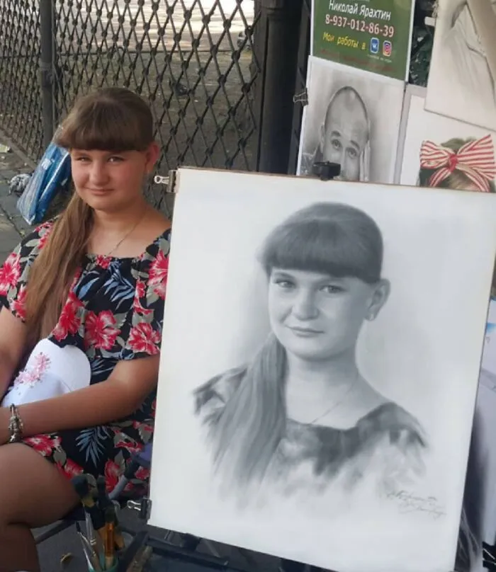 This Street Artist Draws Realistic Portraits That Take Only One Hour To Finish (24 New Pics)