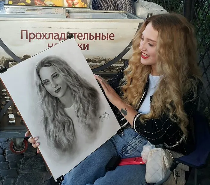 This Street Artist Draws Realistic Portraits That Take Only One Hour To Finish (24 New Pics)