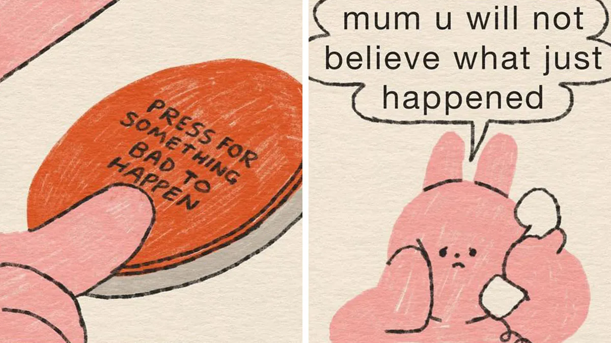 Snarky British Humor Delivered Through Sassy Pink Rabbits By Clarice Tudor (30 Pics)