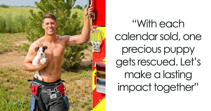 Usually Combating Fires, Once A Year These Firefighters Turn The Heat Up In The Most Adorable Way