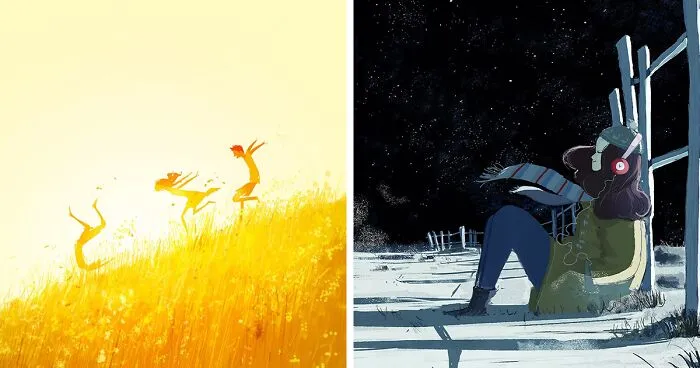 This Artist Captures The Beauty Of Everyday Life Through Heartwarming Illustrations (32 New Pics)
