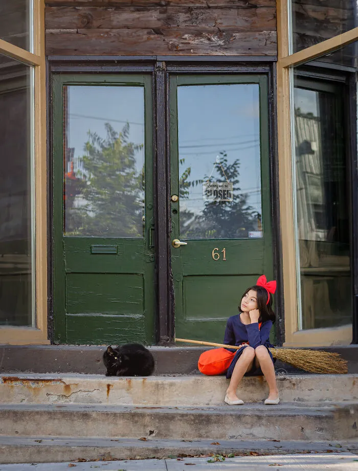 I Photographed Scenes From Ghibli's Kiki's Delivery Service