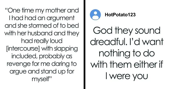Daughter Can’t Stand Mom’s New Hubby, Who She Keeps Defending, Decides To Cut Them Out Of Her Life