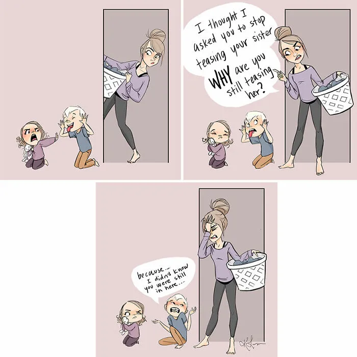 This Artist Made 22 Relatable Comics That Sum Up What A Mother’s Life Looks Like