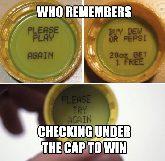 Did You Ever Win Anything Other Than A Free Pop?