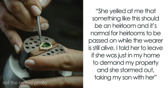 DIL Demands That MIL Give Up Her Emerald Ring As An Heirloom Engagement Ring, Is Told To Get Out