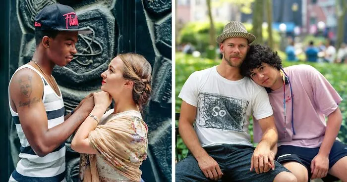 "Touching Strangers": 36 Unique Photos Of Unlikely Connections By Richard Renaldi (New Pics)