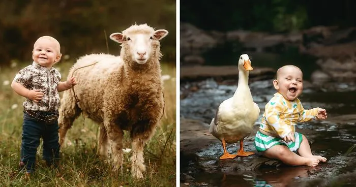 25 Adorable Moments Between Children And Their Animal Companions Captured By Andrea Martin