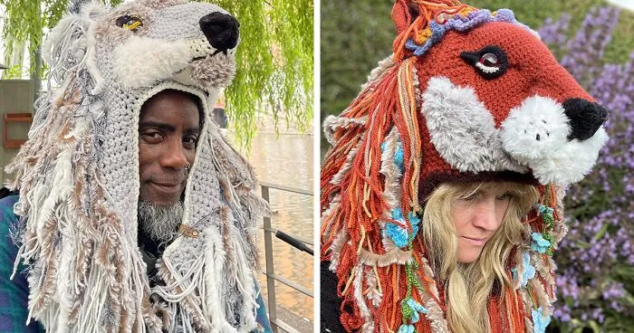 My 18 Crocheted Animal Hats That Found Fans Among Celebrities