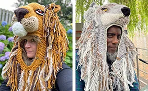 My 18 Crocheted Animal Hats That Found Fans Among Celebrities
